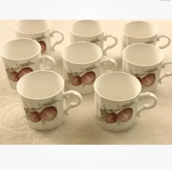 Mikasa Maxima Super Strong Fine China CAJ05 Belle Terre Set Of 8 Cups & Saucers - Picture 3 of 5